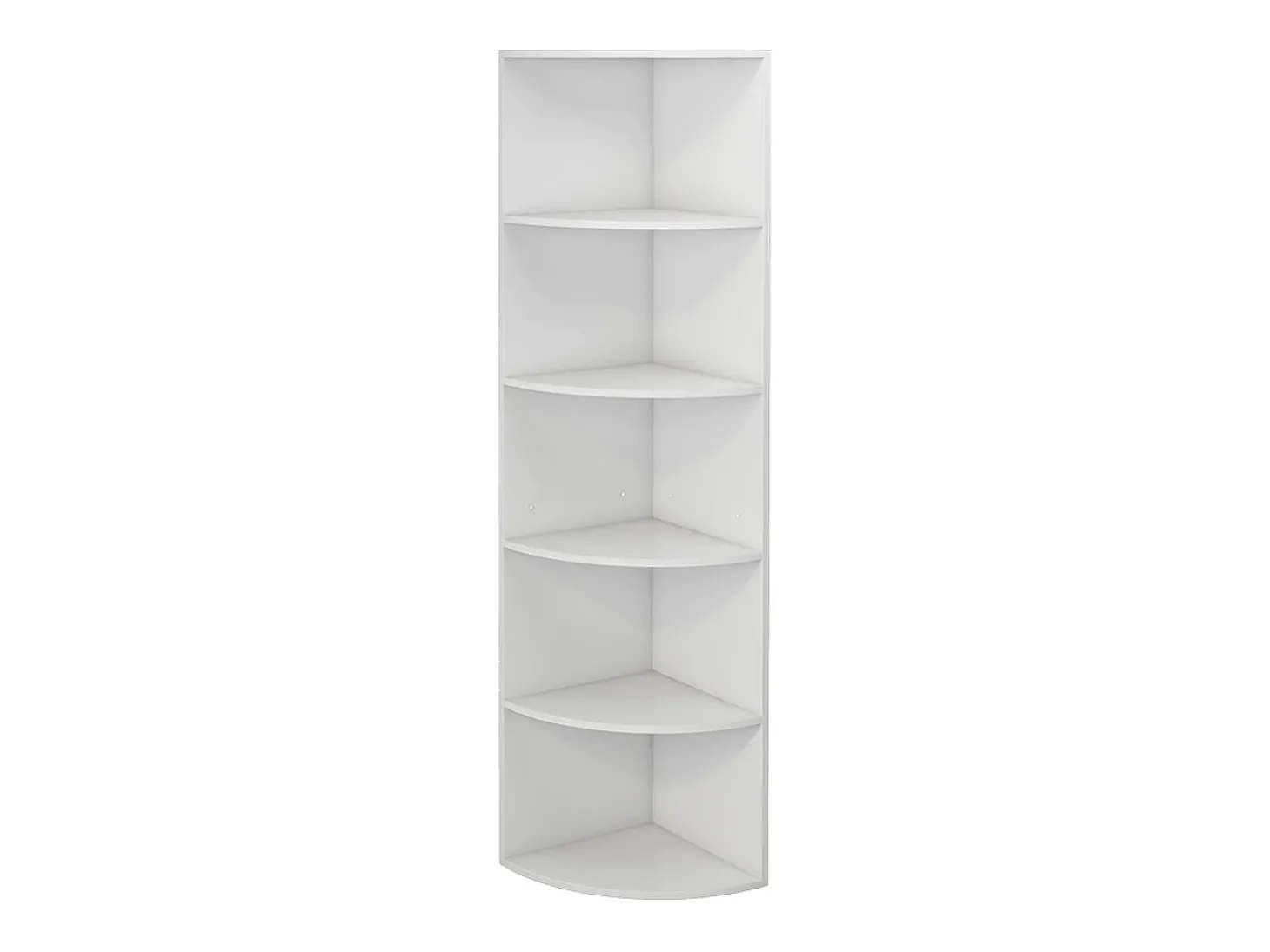 Prateleira de canto branco 40x40x180 fabienne