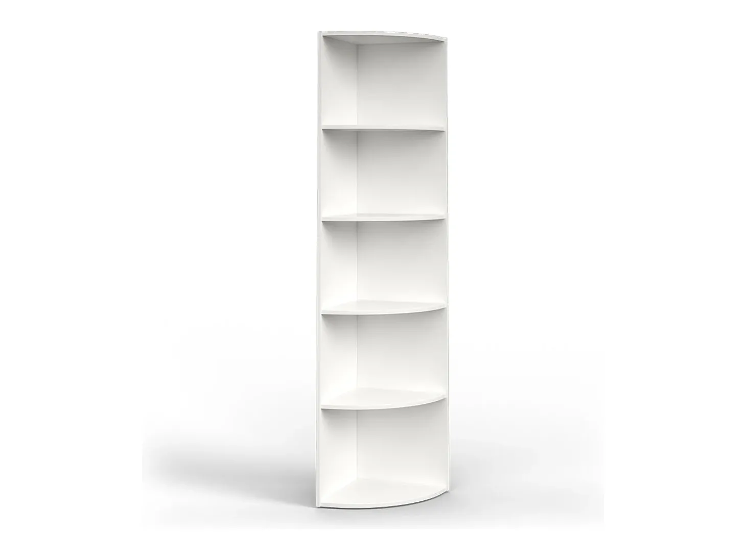 Prateleira de canto branco 40x40x180 ecki