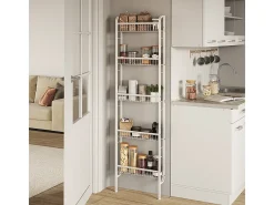 Prateleira de escada branco 44.5x11x160 klivo