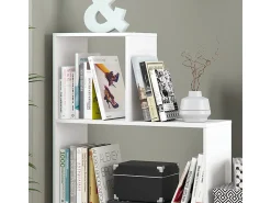 Prateleira de escada branco 116.8x29x123.2