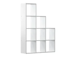 Prateleira de escada branco 103.5x29x144 aramis