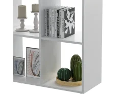 Prateleira de escada branco 103.5x29x144 aramis