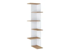 Prateleira de parede Balos Branco/carvalho de mel A. 140 x L. 37 x P. 37 cm