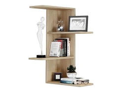 Prateleira de parede Balos Sonoma Oak A. 77 x L. 45 x P. 45 cm