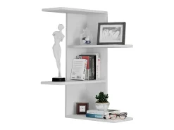Prateleira de parede Balos Branco A. 77 x L. 45 x P. 45 cm
