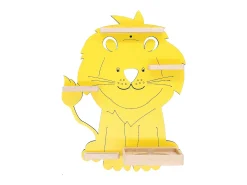 Prateleira de parede BOARTI Regal Amarelo A. 42 x L. 32 x P. 19 cm