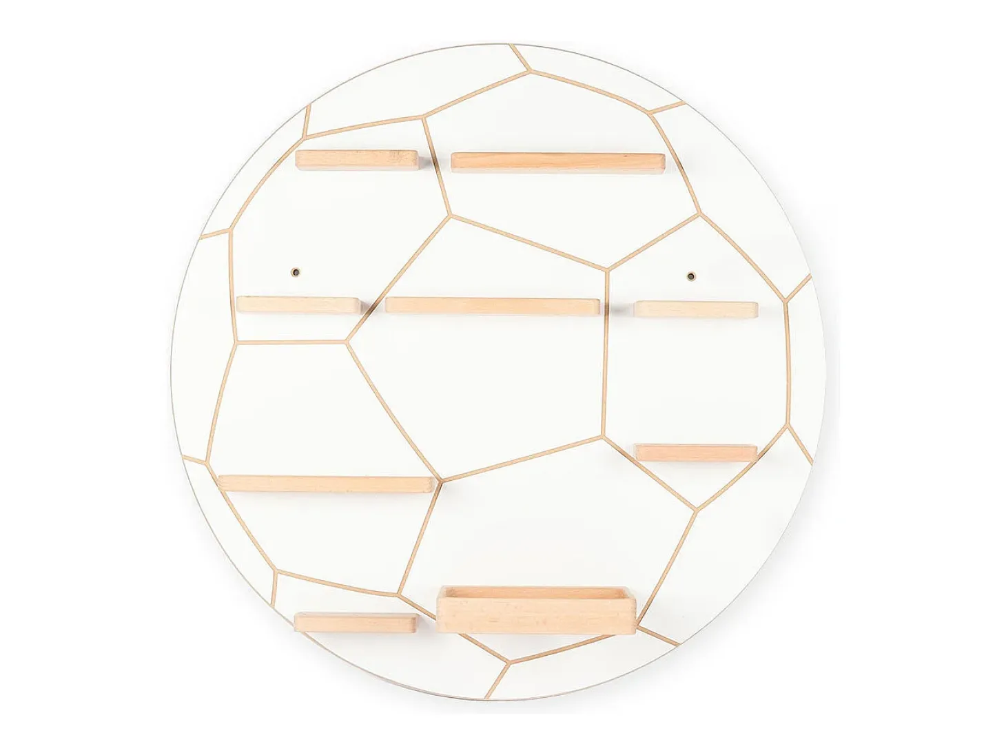 Prateleira de parede BOARTI Regal Branco A. 50 x L. 50 x P. 19 cm