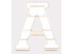 Prateleira de parede BOARTI Buchstabe Branco A. 54 x L. 49 x P. 19 cm