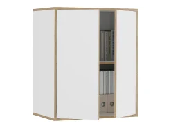 Prateleira de parede branco 63x40x75 tetrix