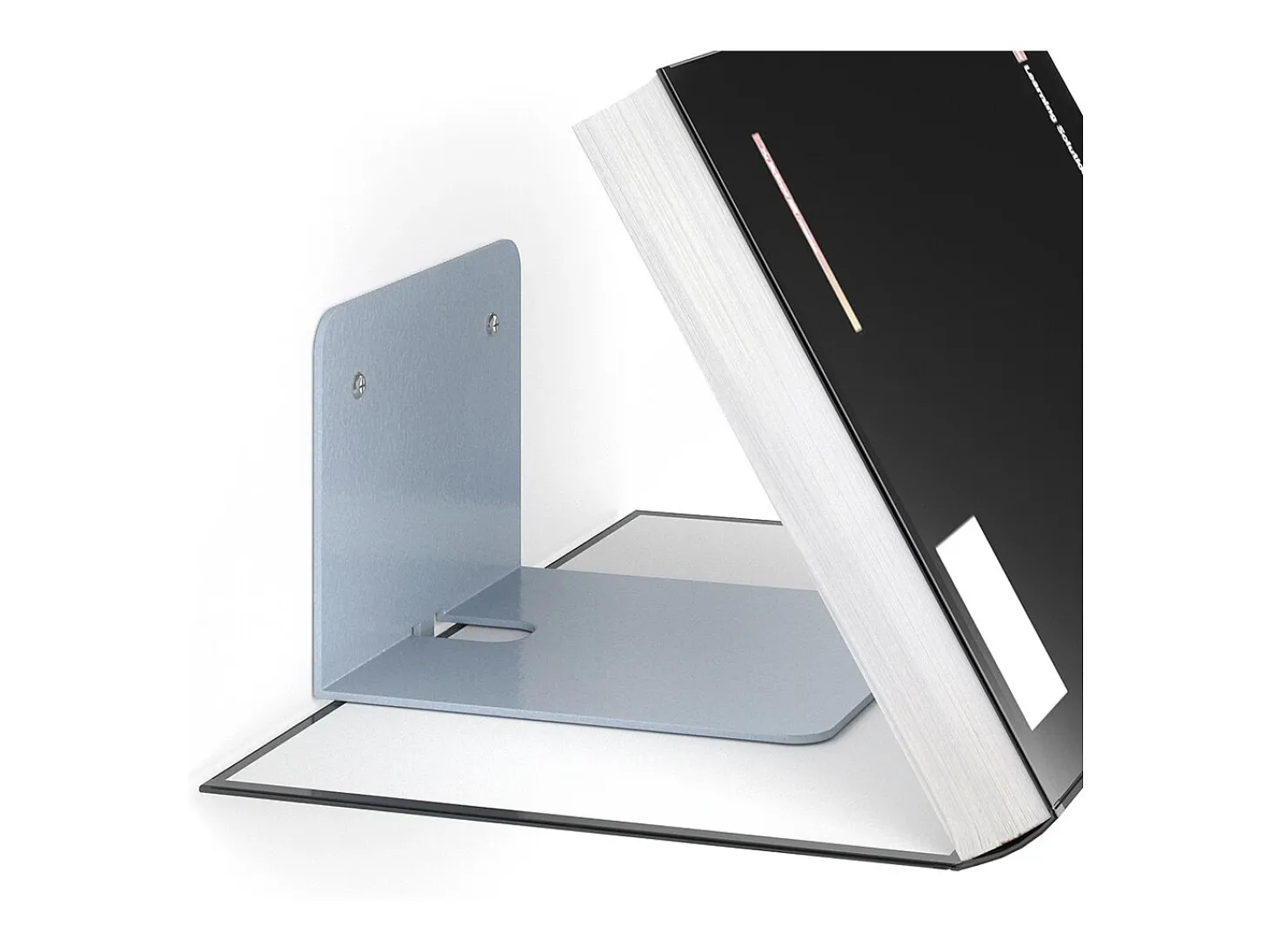 Prateleira de parede cinza 12.5x12.5x9 ghost