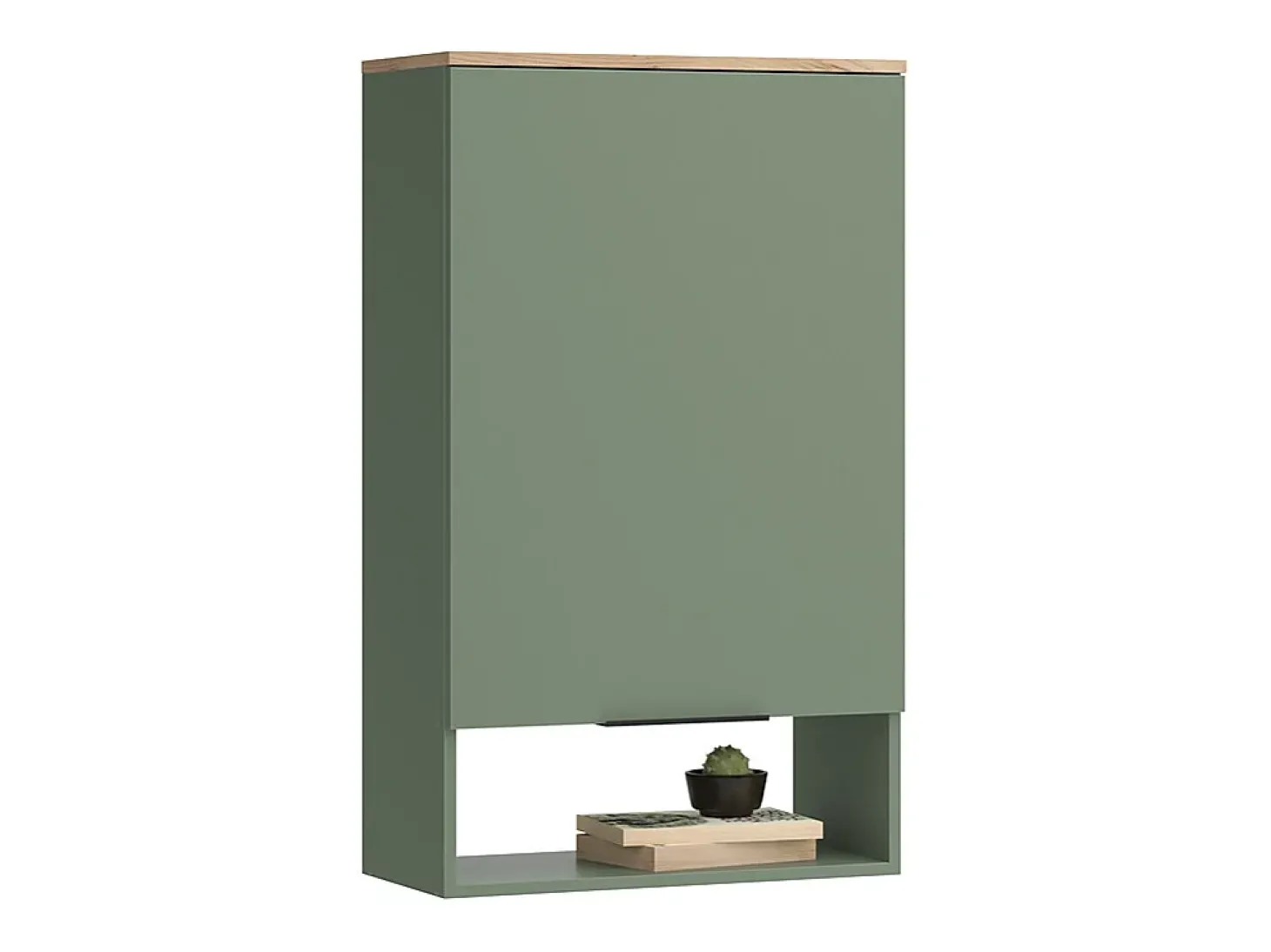 Prateleira de parede verde 60x30x100 wido