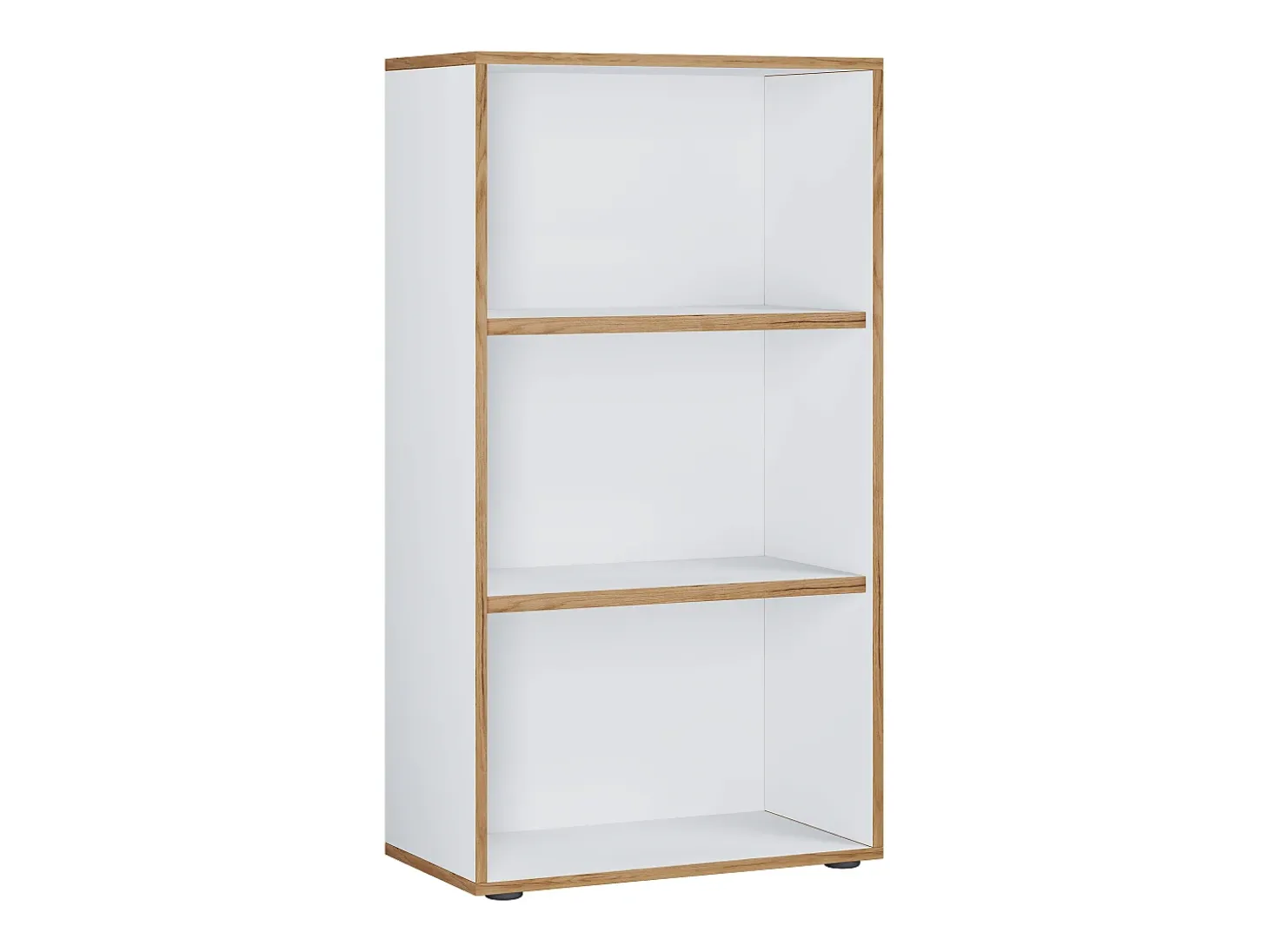Prateleira e estante de escritório Salia Branco A. 110 x L. 60 x P. 33 cm