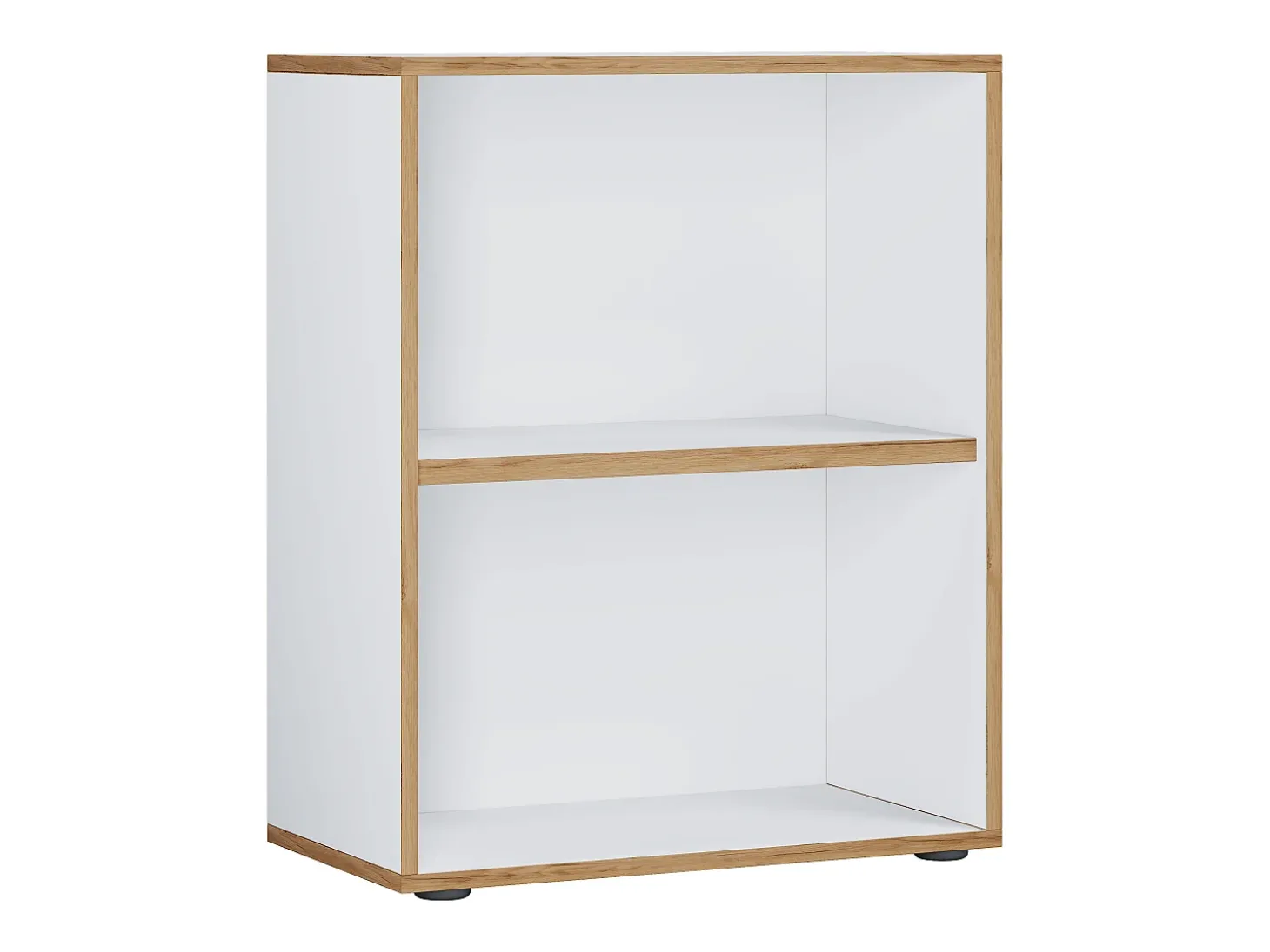 Prateleira e estante de escritório Salia Branco A. 74 x L. 60 x P. 33 cm