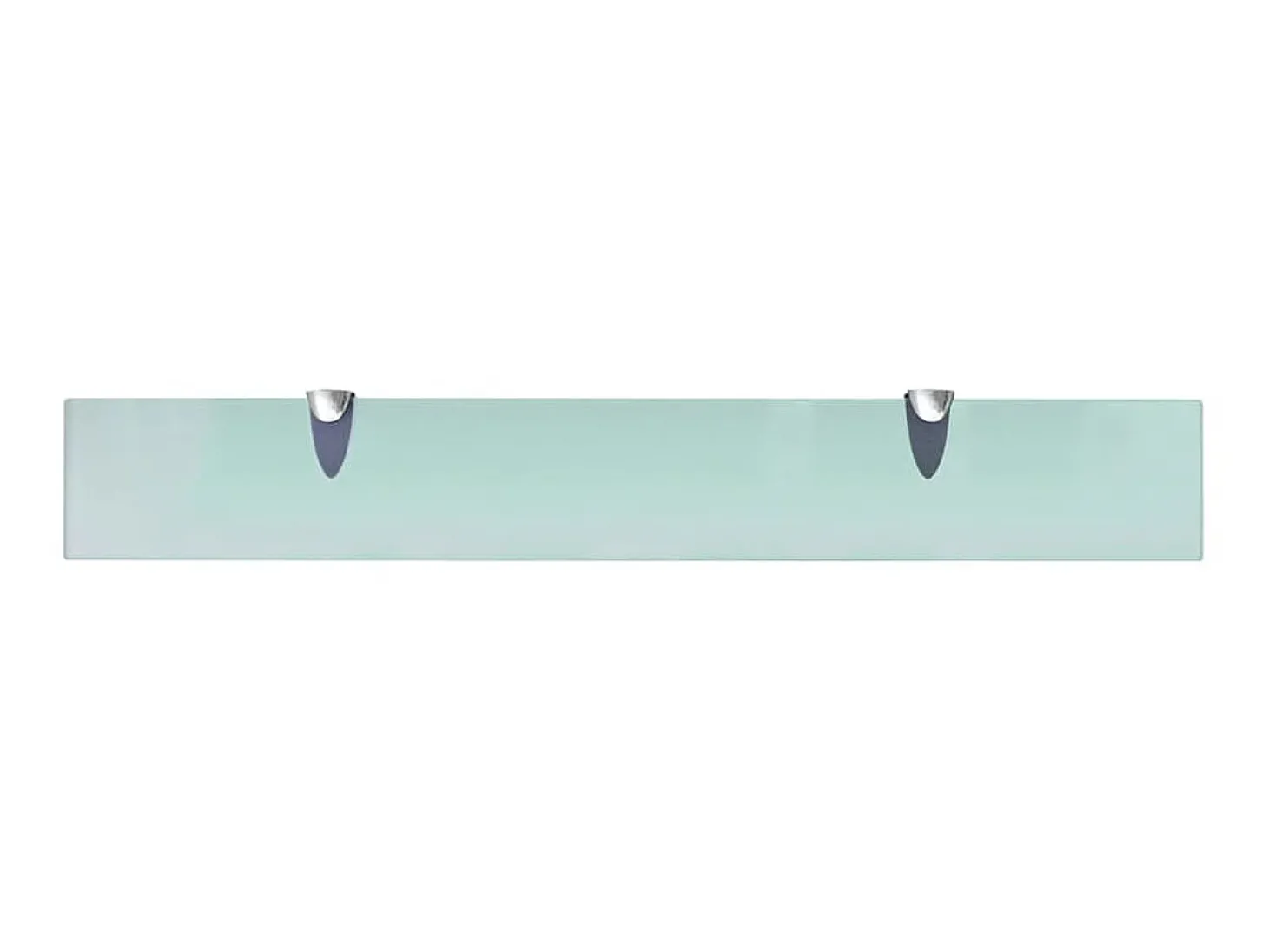 Prateleira flutuante vidro 70x10 cm 8 mm PT714968