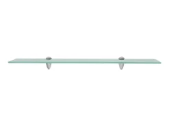 Prateleira flutuante vidro 70x10 cm 8 mm PT714968