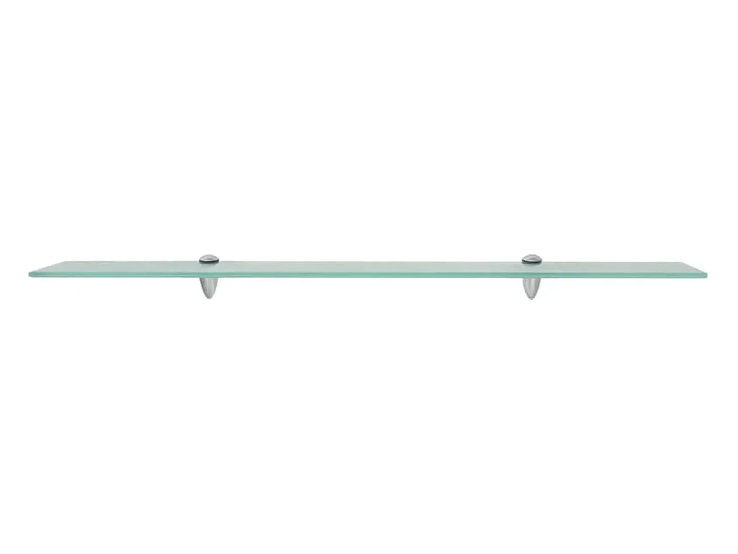 Prateleira flutuante vidro 90x20 cm 8 mm