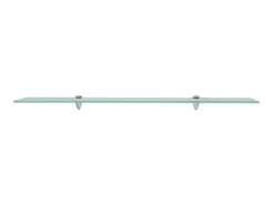 Prateleira flutuante vidro 100x10 cm 8 mm PT521134
