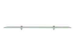 Prateleira flutuante vidro 90x20 cm 8 mm PT851017