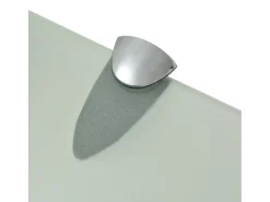 Prateleira flutuante vidro 60x10 cm 8 mm
