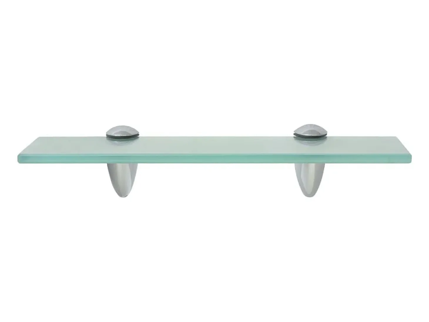 Prateleira flutuante vidro 30x10 cm 8 mm