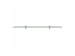 Prateleira flutuante vidro 80x10 cm 8 mm PT882779