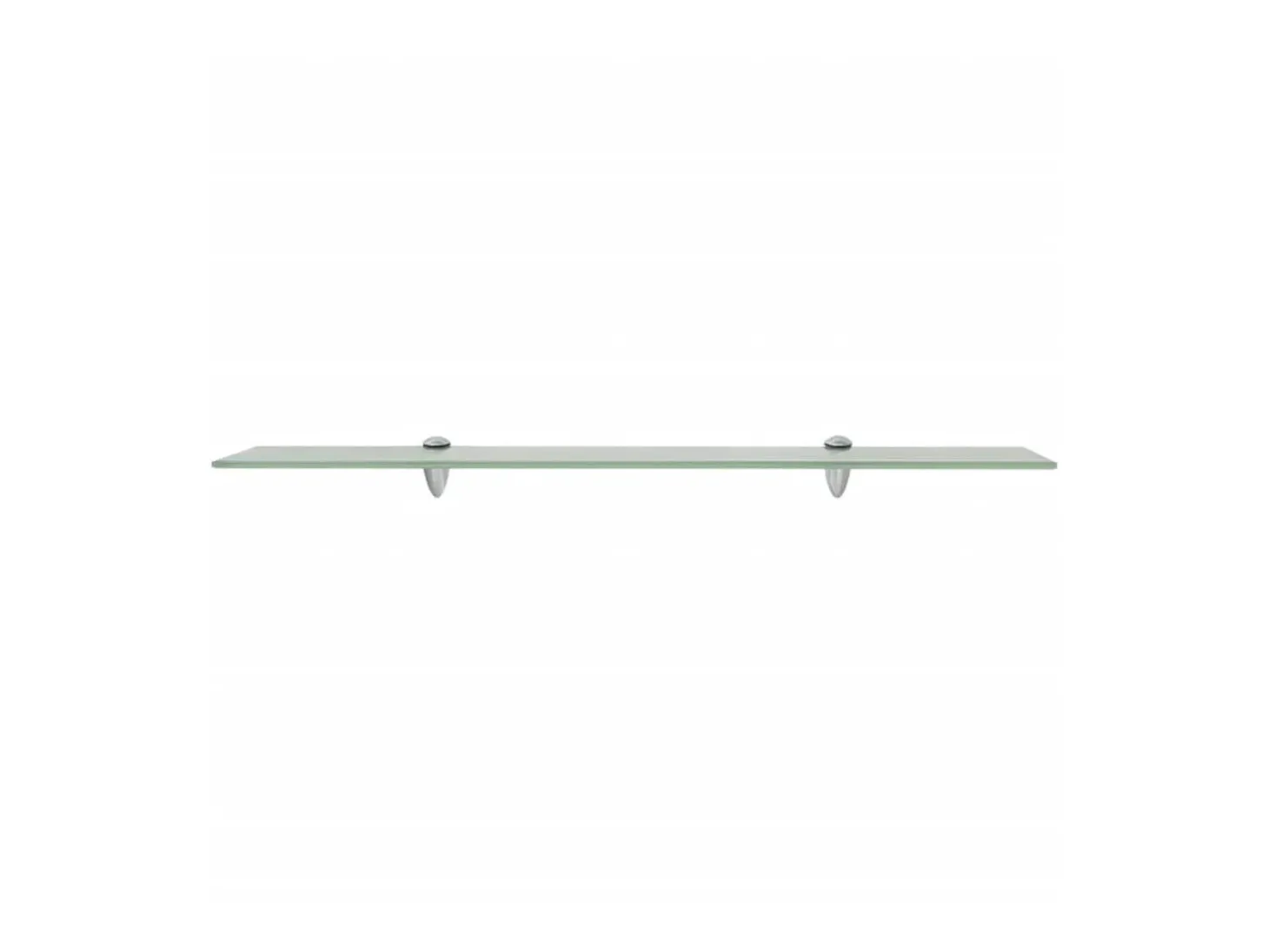 Prateleira flutuante vidro 80x10 cm 8 mm PT882779