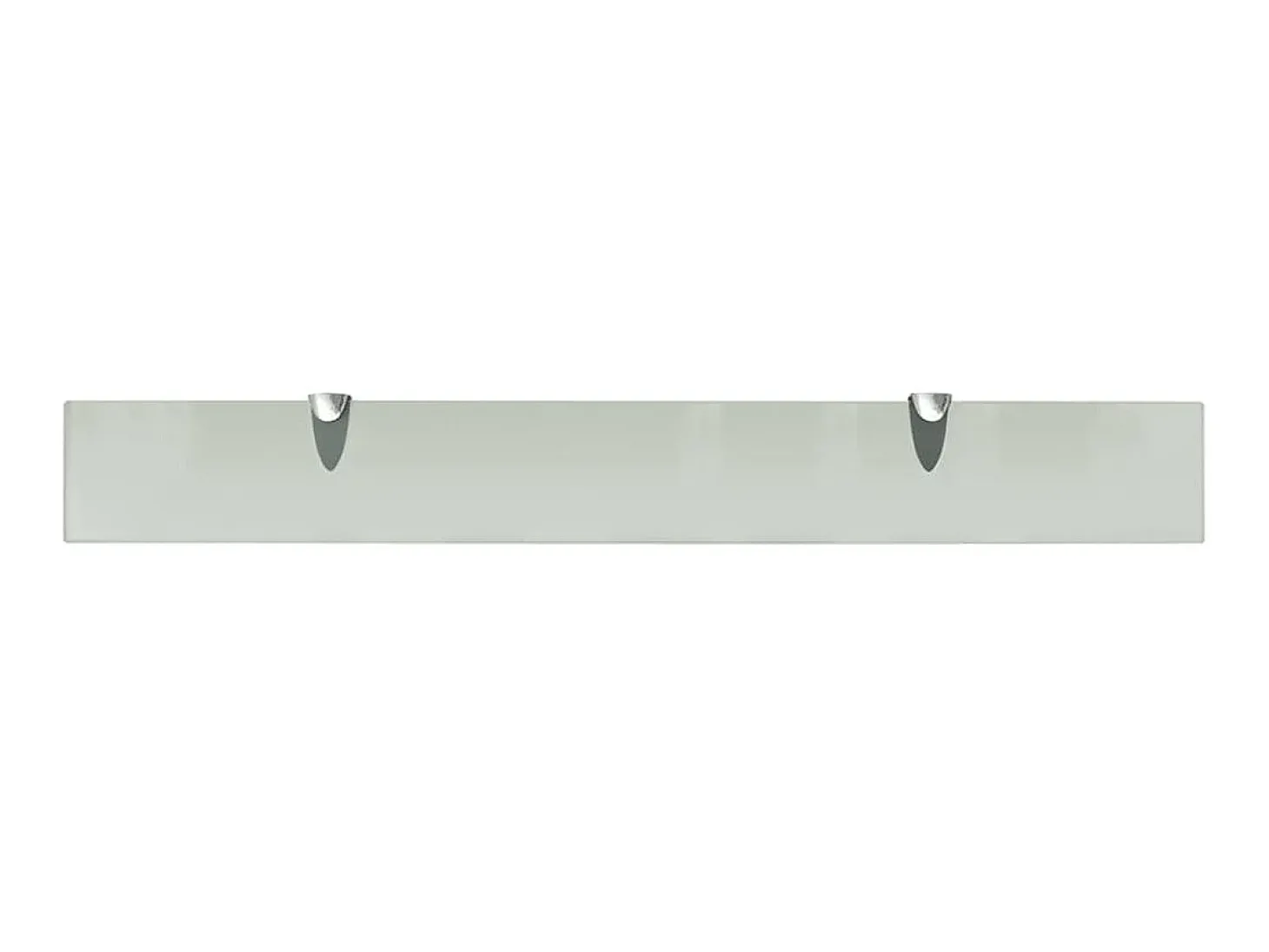 Prateleira flutuante vidro 80x10 cm 8 mm PT882779