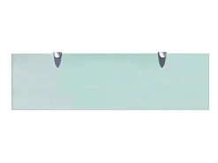 Prateleira flutuante vidro 70x20 cm 8 mm PT551237
