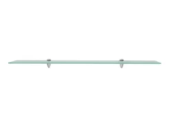 Prateleira flutuante vidro 100x20 cm 8 mm PT100620