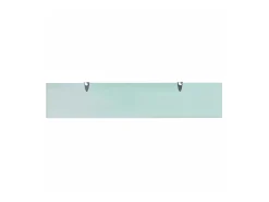 Prateleira flutuante vidro 100x20 cm 8 mm PT100620