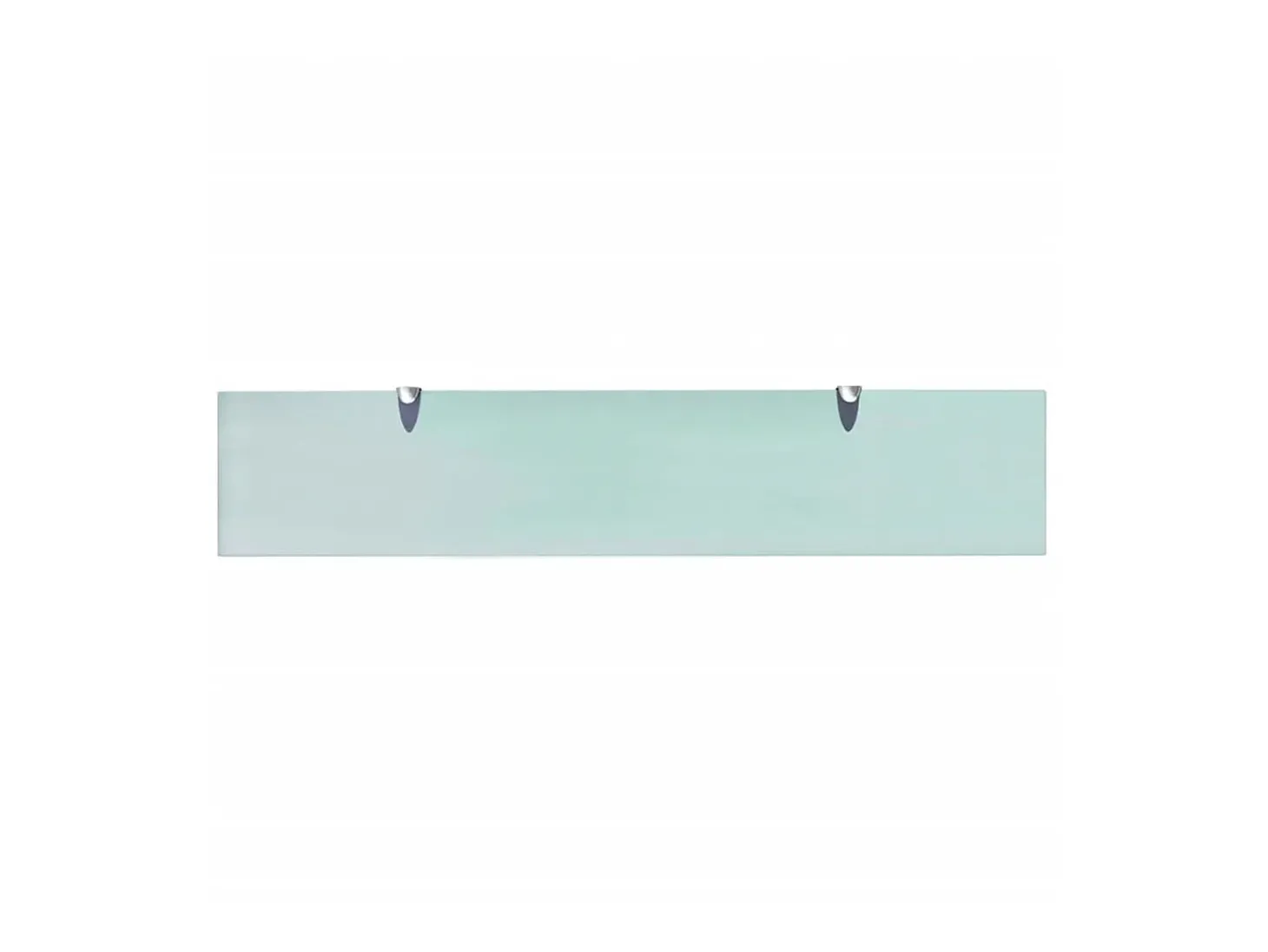 Prateleira flutuante vidro 100x20 cm 8 mm PT100620