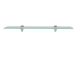 Prateleira flutuante vidro 60x10 cm 8 mm PT913272