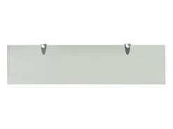 Prateleira flutuante vidro 80x20 cm 8 mm PT774839