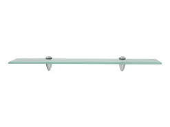 Prateleira flutuante vidro 60x20 cm 8 mm PT338955