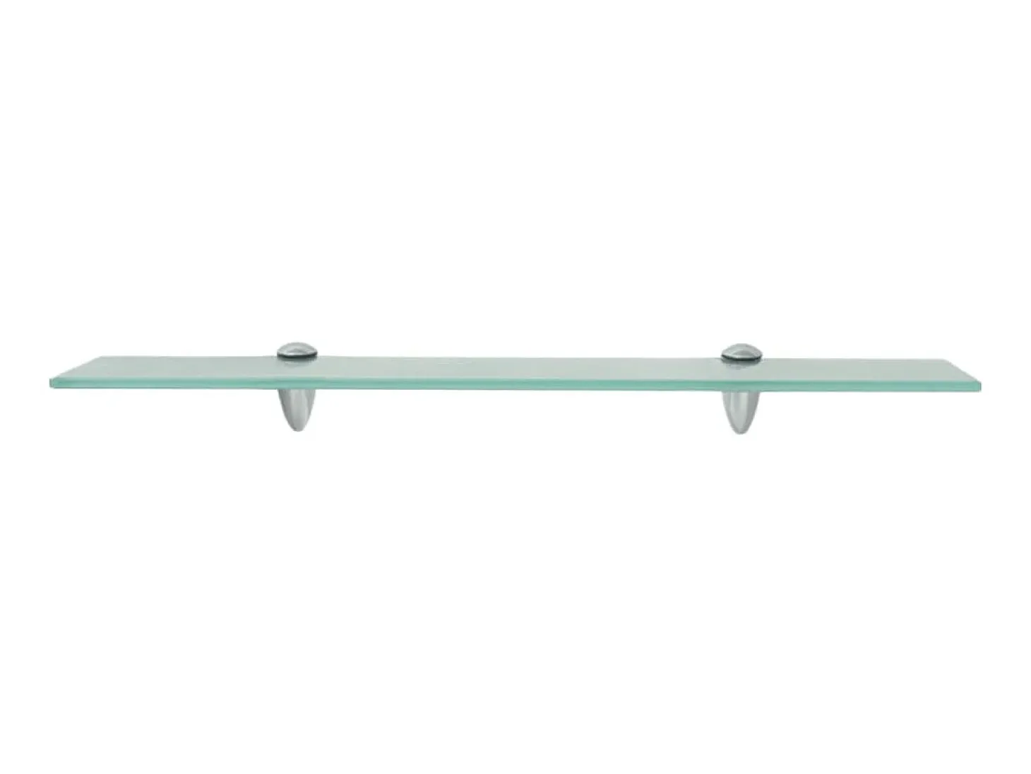 Prateleira flutuante vidro 60x20 cm 8 mm PT338955