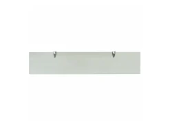 Prateleira flutuante vidro 100x20 cm 8 mm PT698421