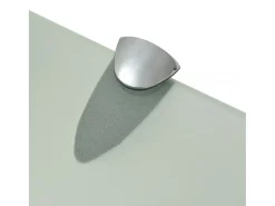 Prateleira flutuante vidro 60x20 cm 8 mm PT641877