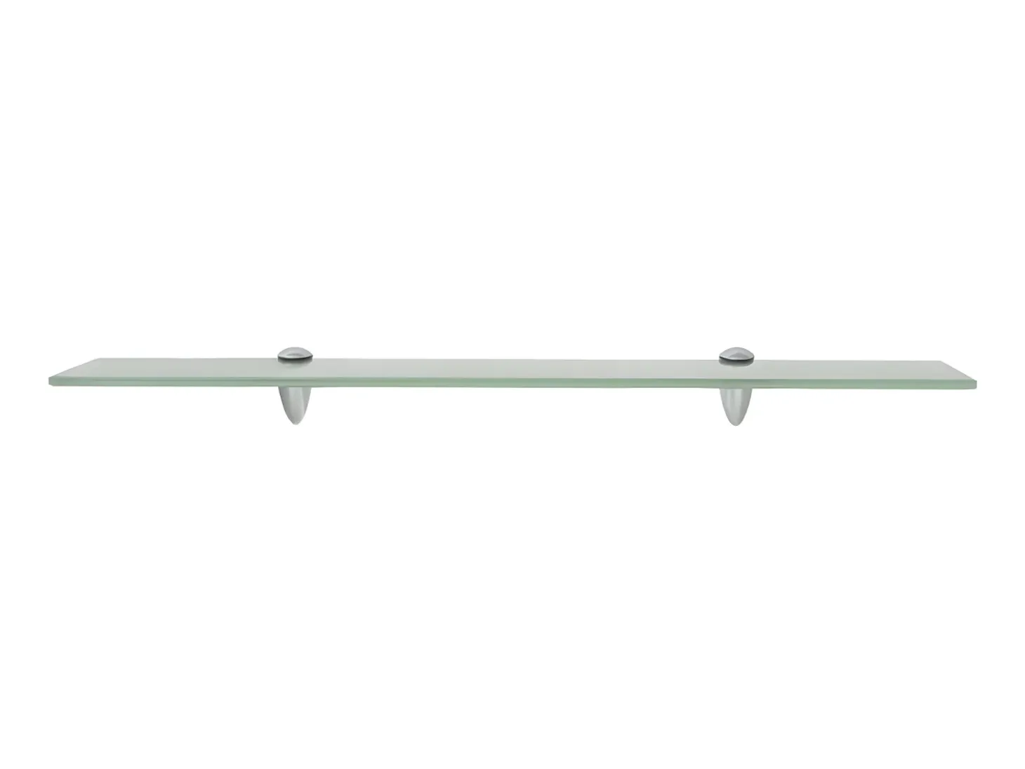 Prateleira flutuante vidro 70x20 cm 8 mm PT262675