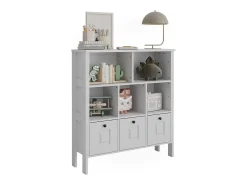 Prateleira infantil branco 103.6x32.6x113.4 ajaton