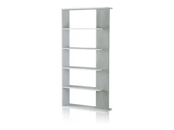 Prateleira Opal Blanco Artik (Blanco Mate) - Gris Cemento