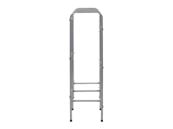 Prateleira para 6 caixas 96x33x116 cm aço prateado PT119579