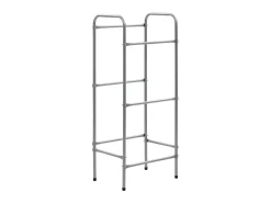 Prateleira para 3 caixas 50x33x116 cm aço prateado PT591550