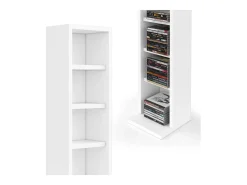 Prateleira para CD branco 21x20x91.8