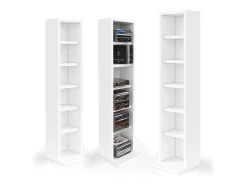 Prateleira para CD branco 21x20x91.8