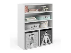 Prateleira para crianças branco 72x30.6x90.2 luigi