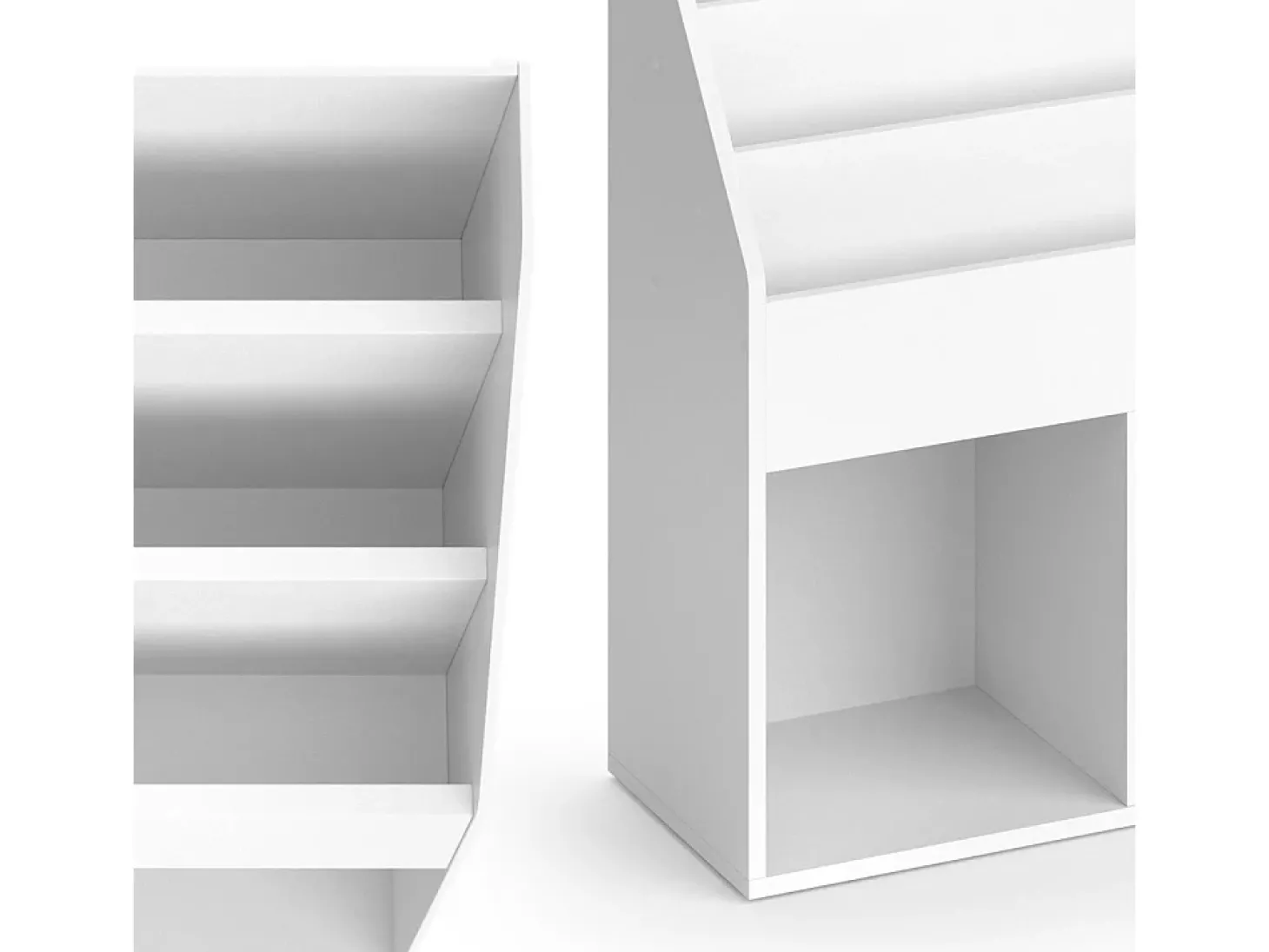 Prateleira para crianças branco 72x30.7x79 luigi