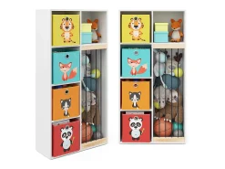 Prateleira para crianças branco 72x29.1x143 marvin
