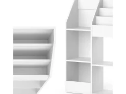 Prateleira para crianças branco 100.4x30.9x114.2 luigi