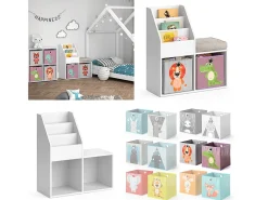 Prateleira para crianças branco 30.9x72x79 luigi