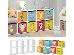 Prateleira para crianças branco 143x29x72 scutum